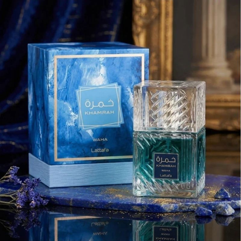 Khamrah Waha EDP Lattafa Perfumes - Compartilhável 100ml