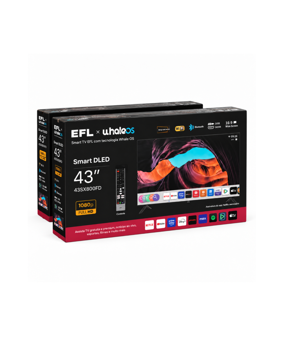 TV DE 43 POLEGADAS