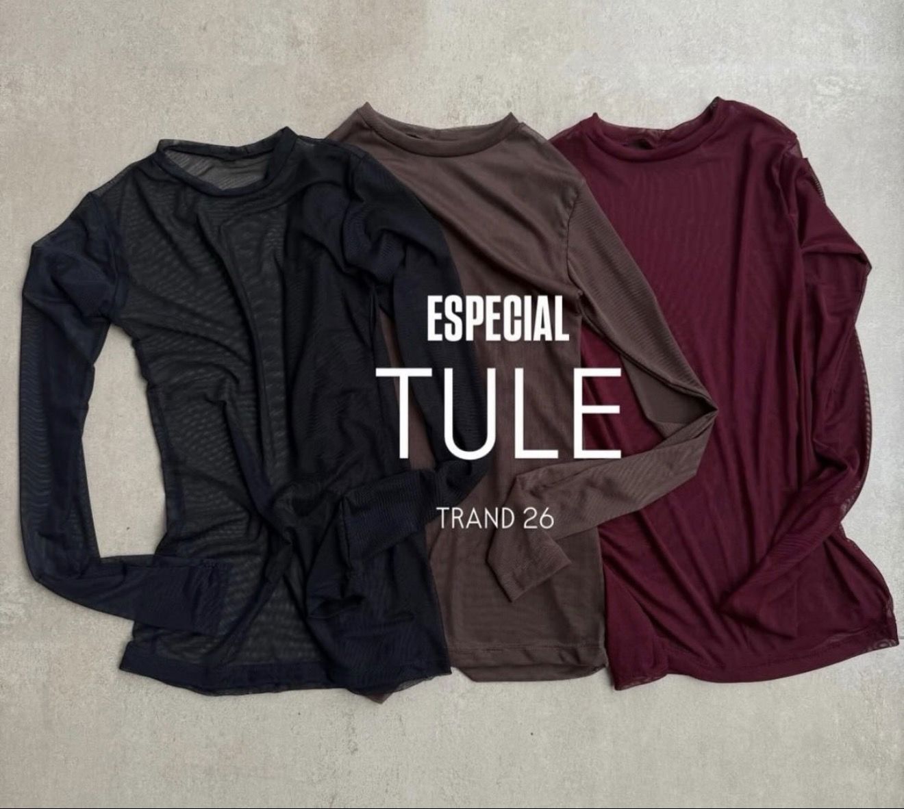Blusas de TULLE