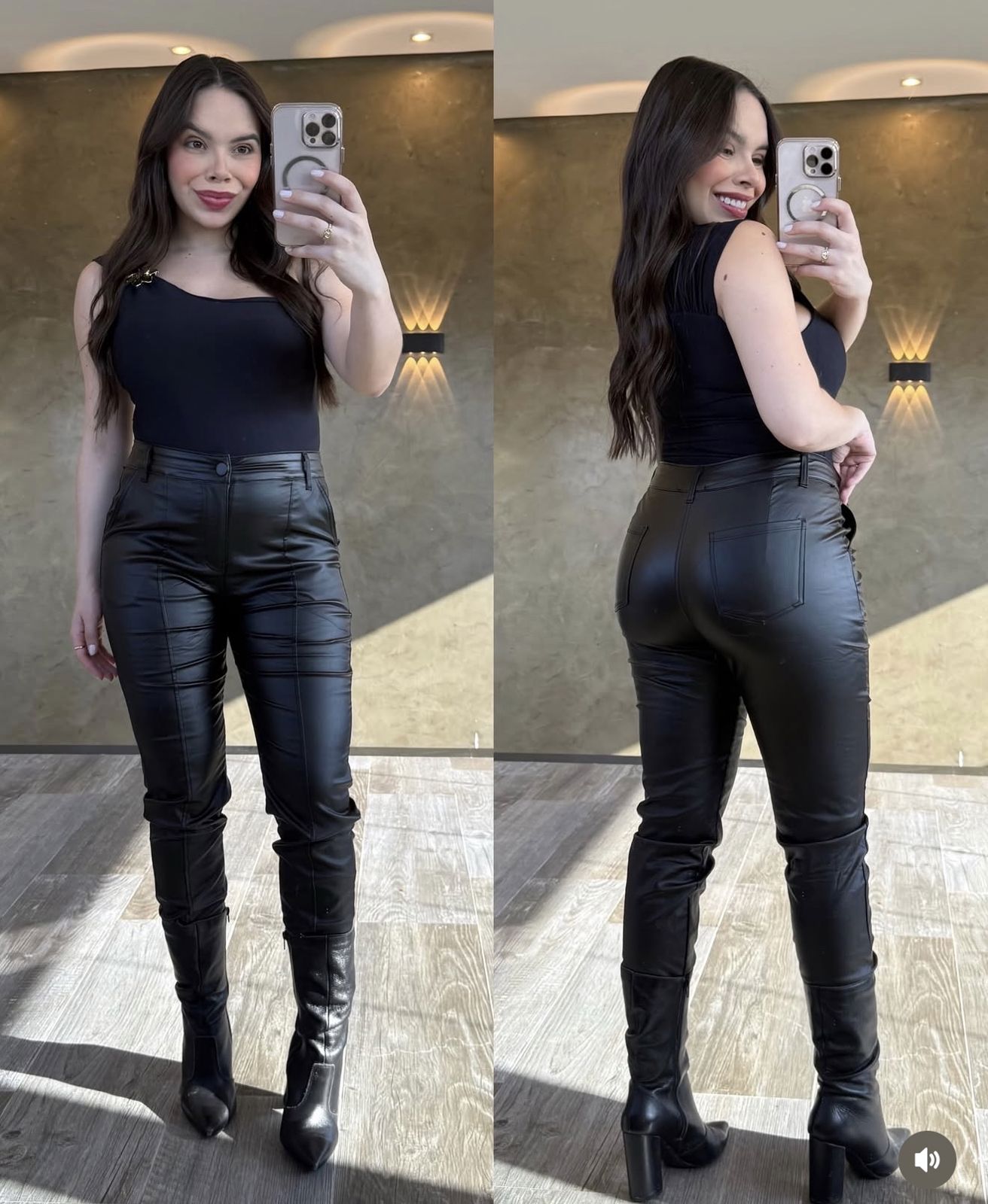 Calça Resinada 
