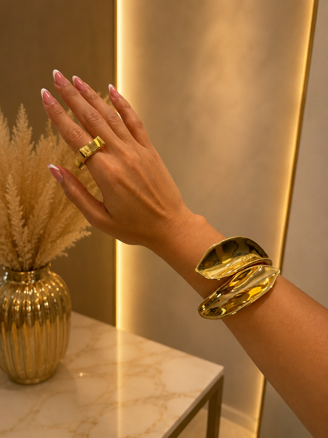 Foto de Bracelete Folha