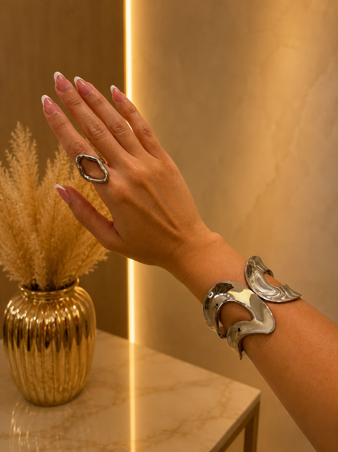 Bracelete Vazado