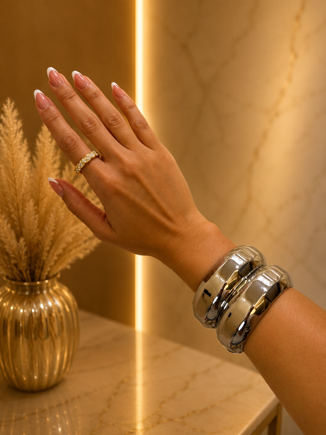 Foto de Bracelete Oval Medio 
